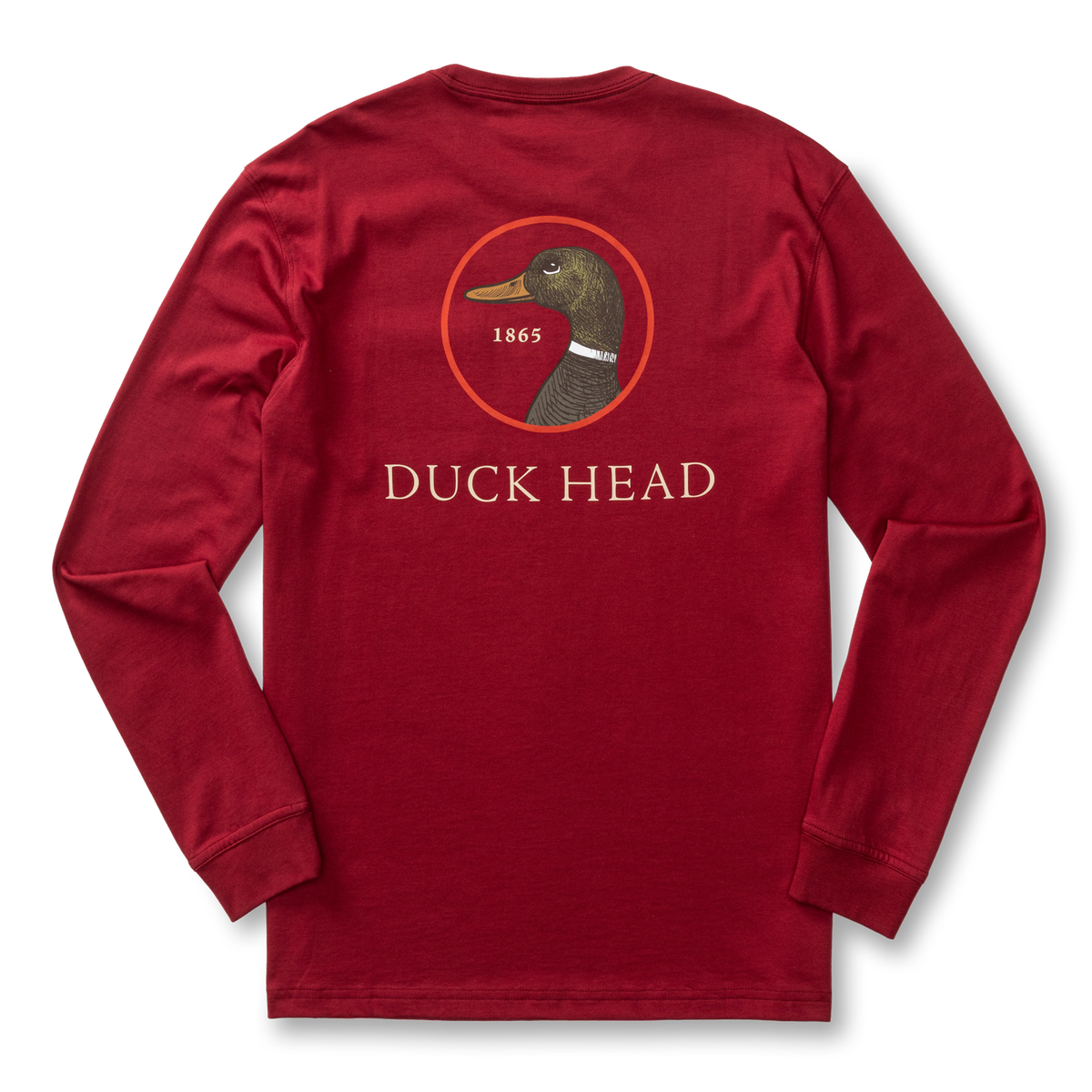 Logo Long Sleeve T-Shirt - Deep Red
