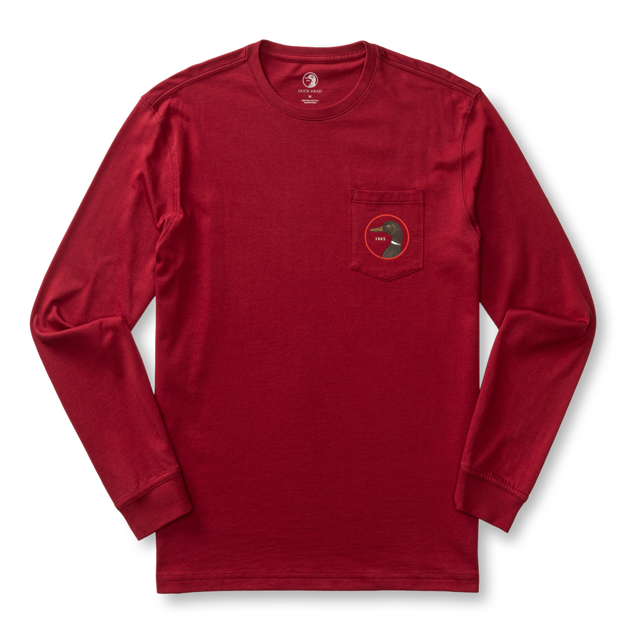 Logo Long Sleeve T-Shirt - Deep Red