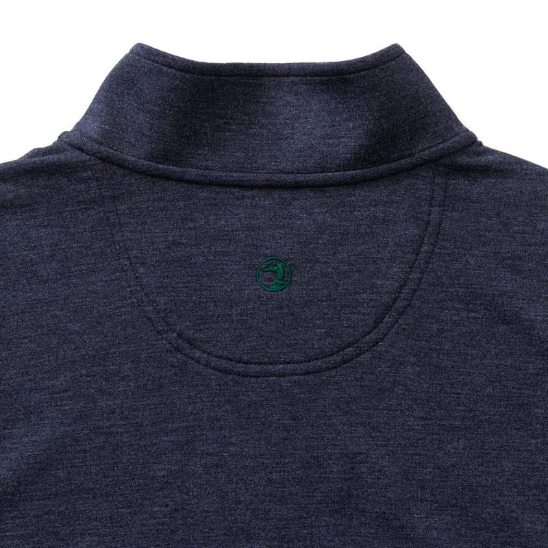 Dunmore Performance 1/4 Zip Pullover - Maritime Blue Heather