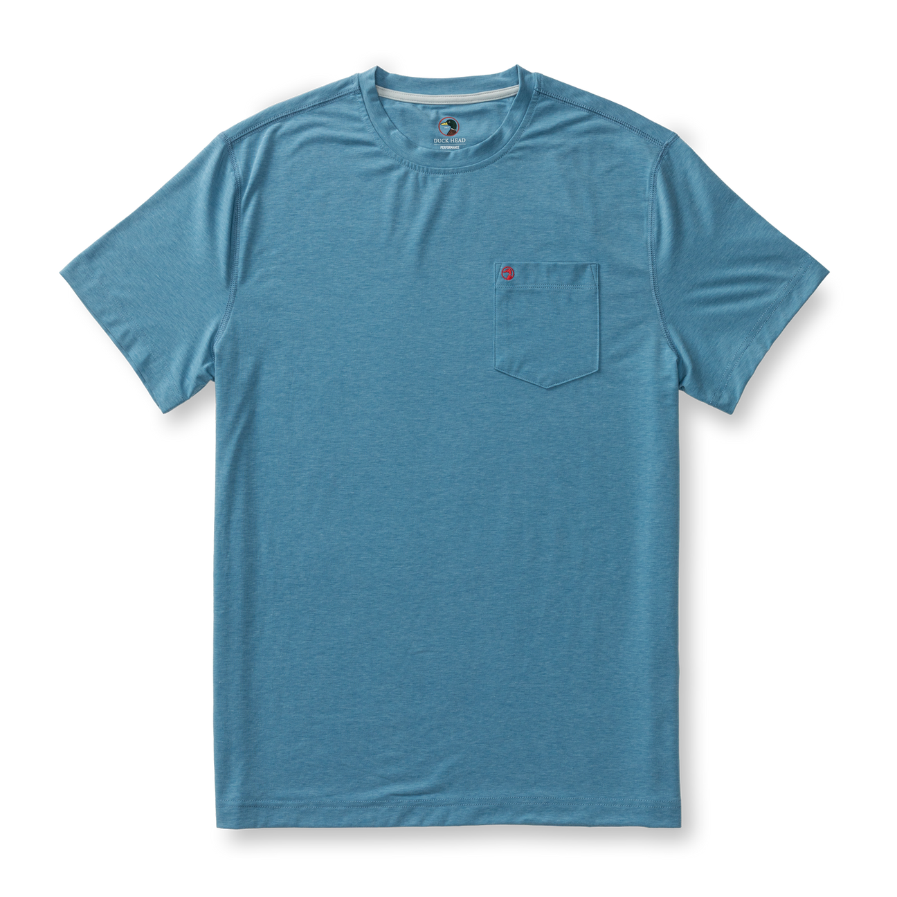 Windward Performance T-Shirt - Sunwashed Blue Heather