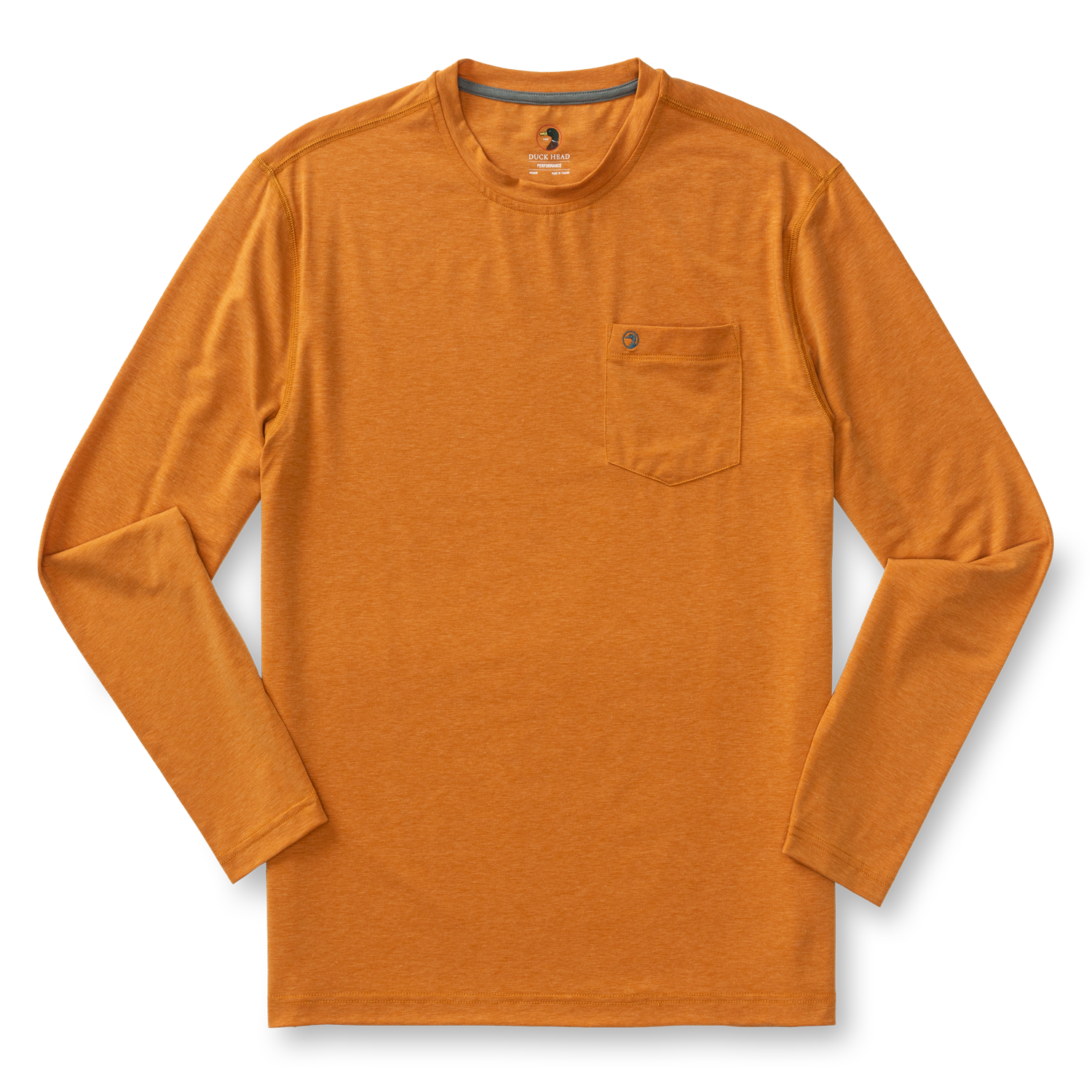 Windward Long Sleeve Performance T-Shirt - Harvest Spice