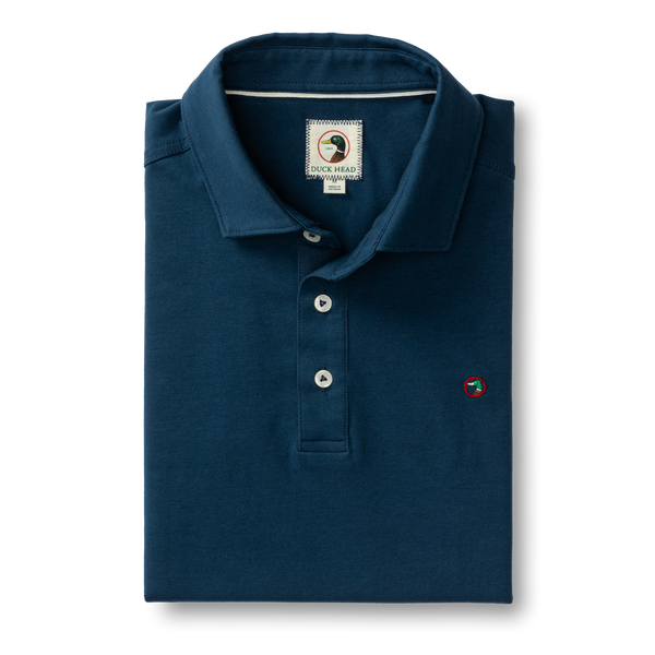 Hanover Pima Cotton Polo - Navy