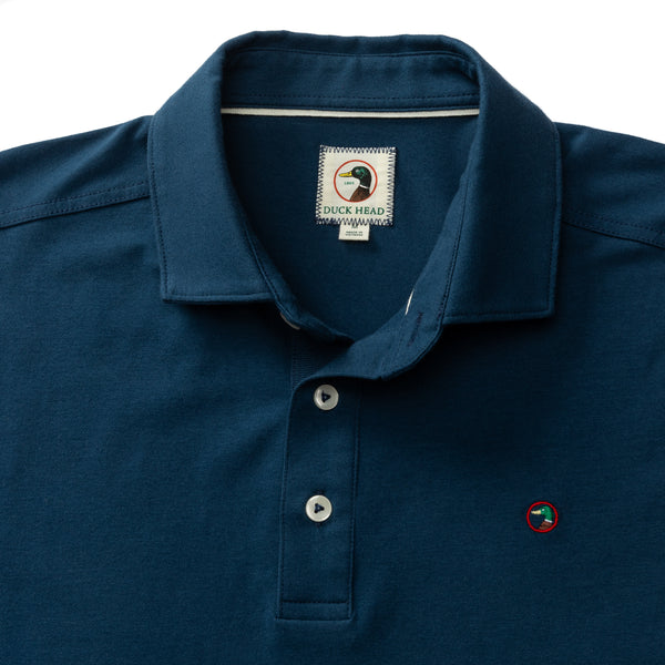 Hanover Pima Cotton Polo - Navy