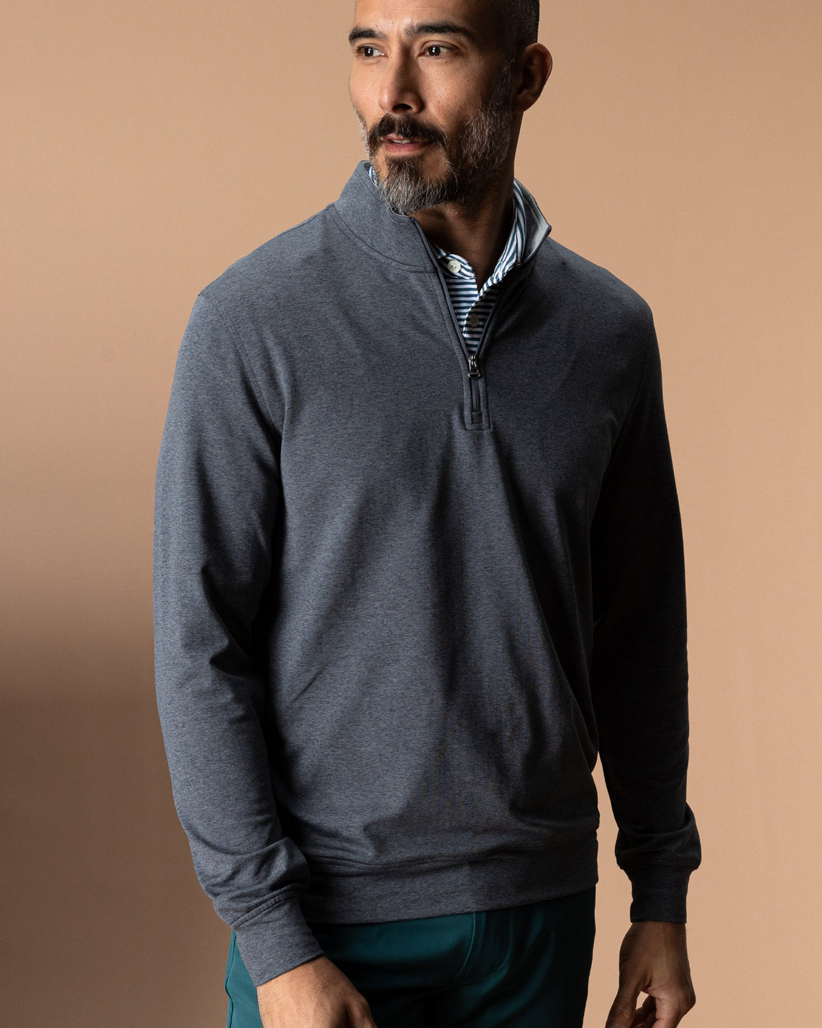 Long Drive Performance 1/4 Zip Pullover