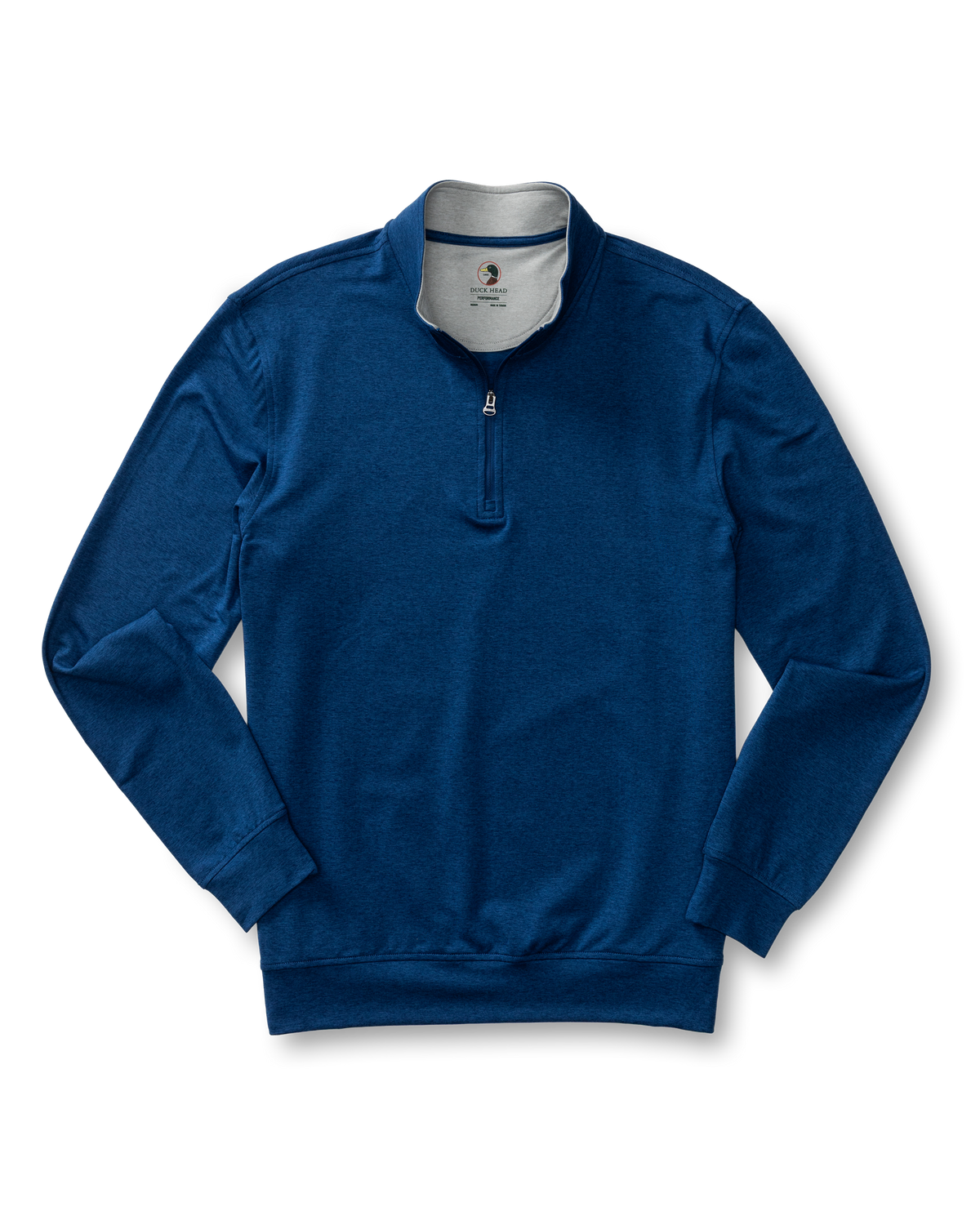 Long Drive Performance 1/4 Zip Pullover - Navy Peony Heather