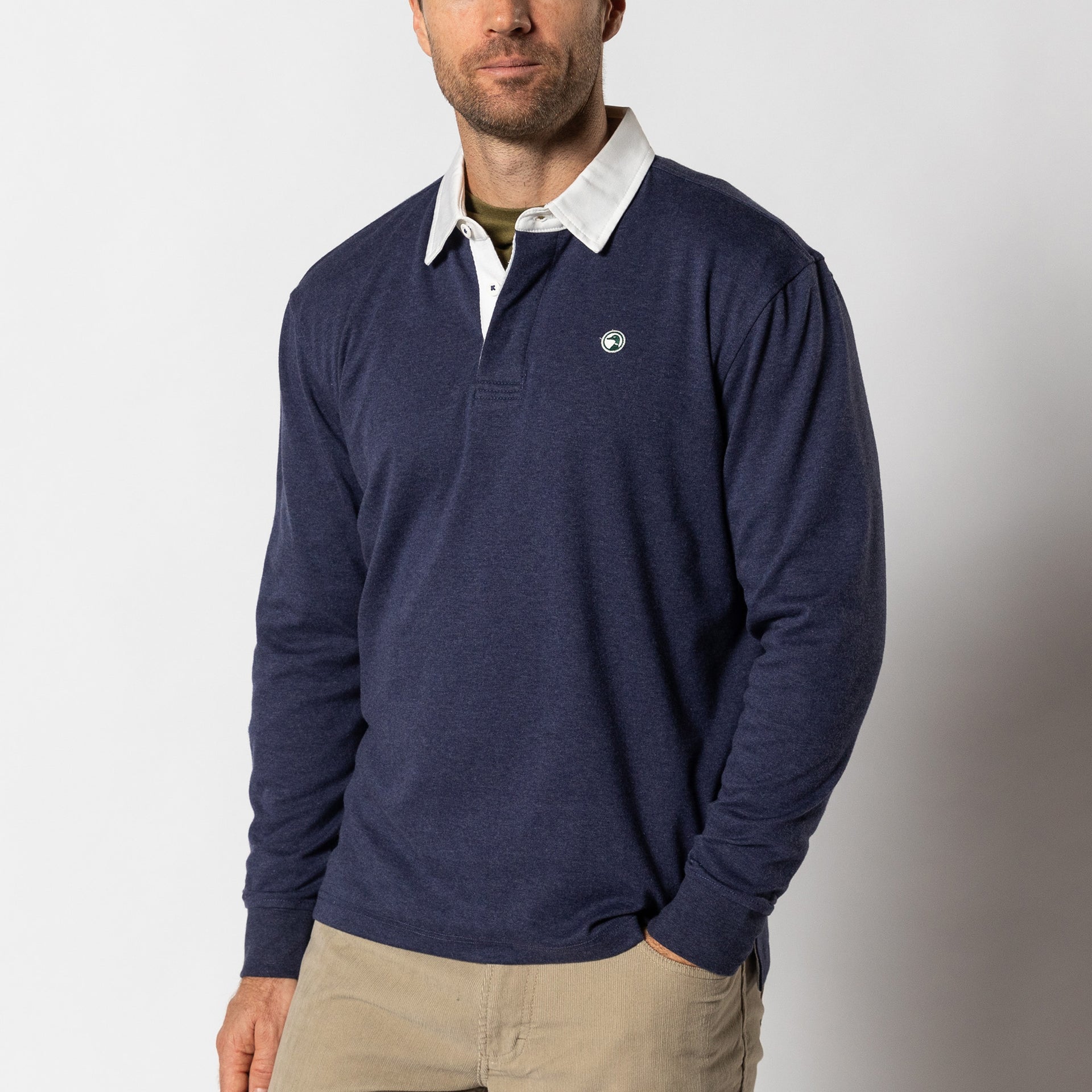 Legacy Heathered Rugby Shirt