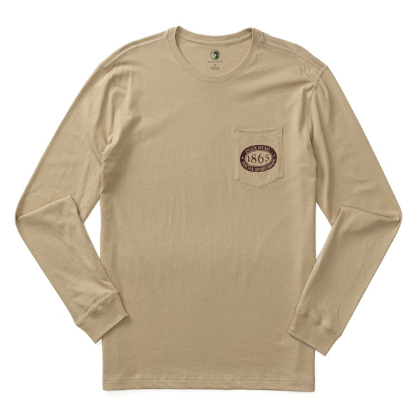 Fisherman's Folklore Long Sleeve T-Shirt - Khaki