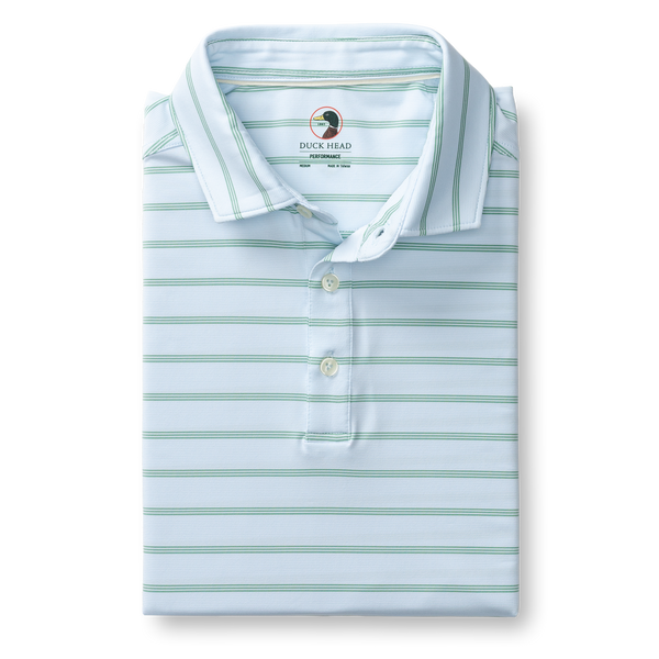 Long Drive Polo - Eldred Stripe