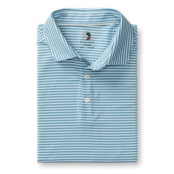 Long Drive Polo - Windor Stripe
