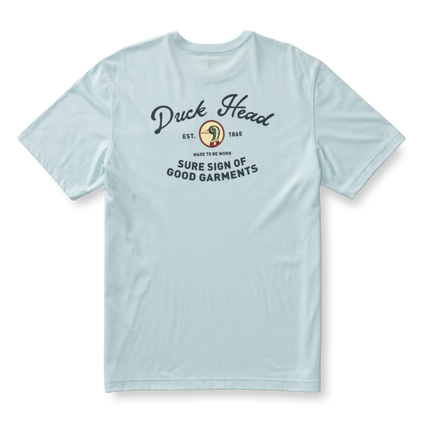 Vintage Graphic T-Shirt - Sky Blue Heather