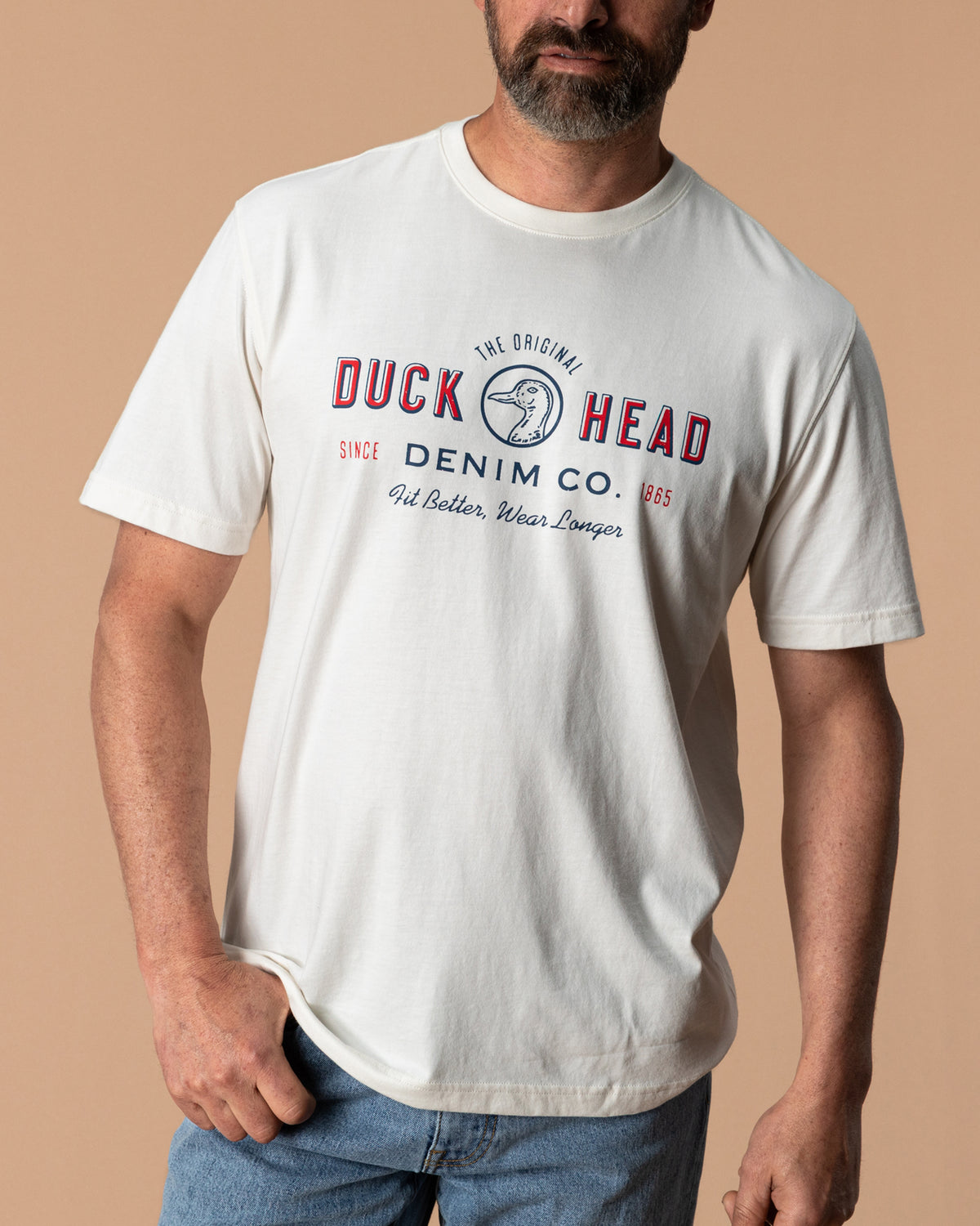 Duck Head Denim Co.T-Shirt - Antique White