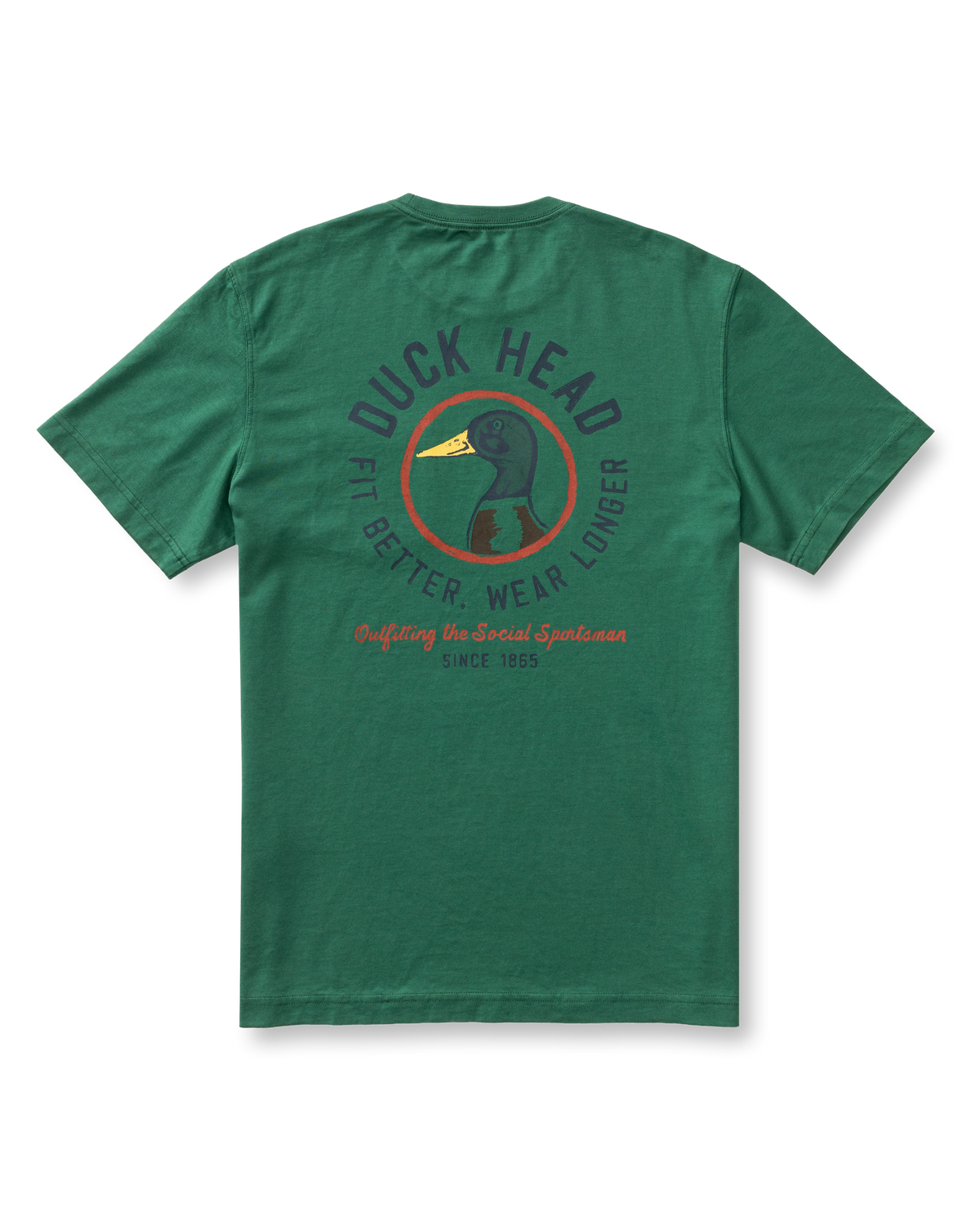 Fit Better Wear Longer T-Shirt - Hunter Green
