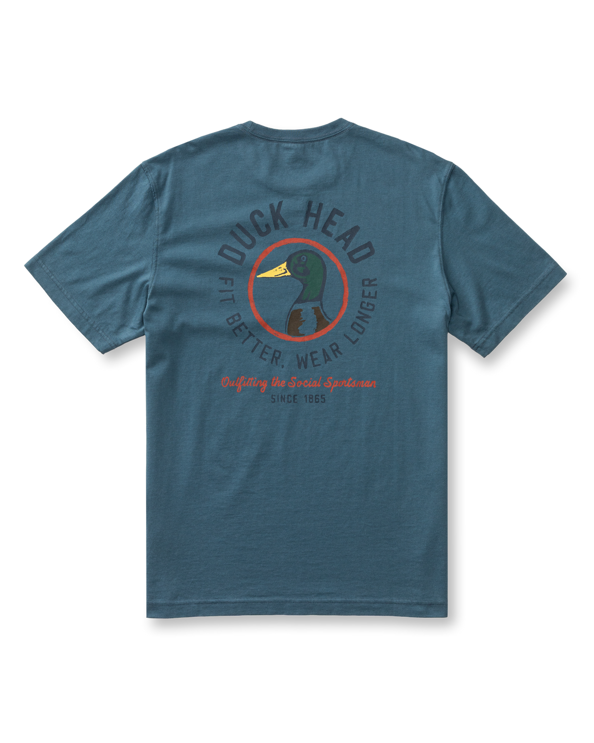 Fit Better Wear Longer T-Shirt - Stormy Teal
