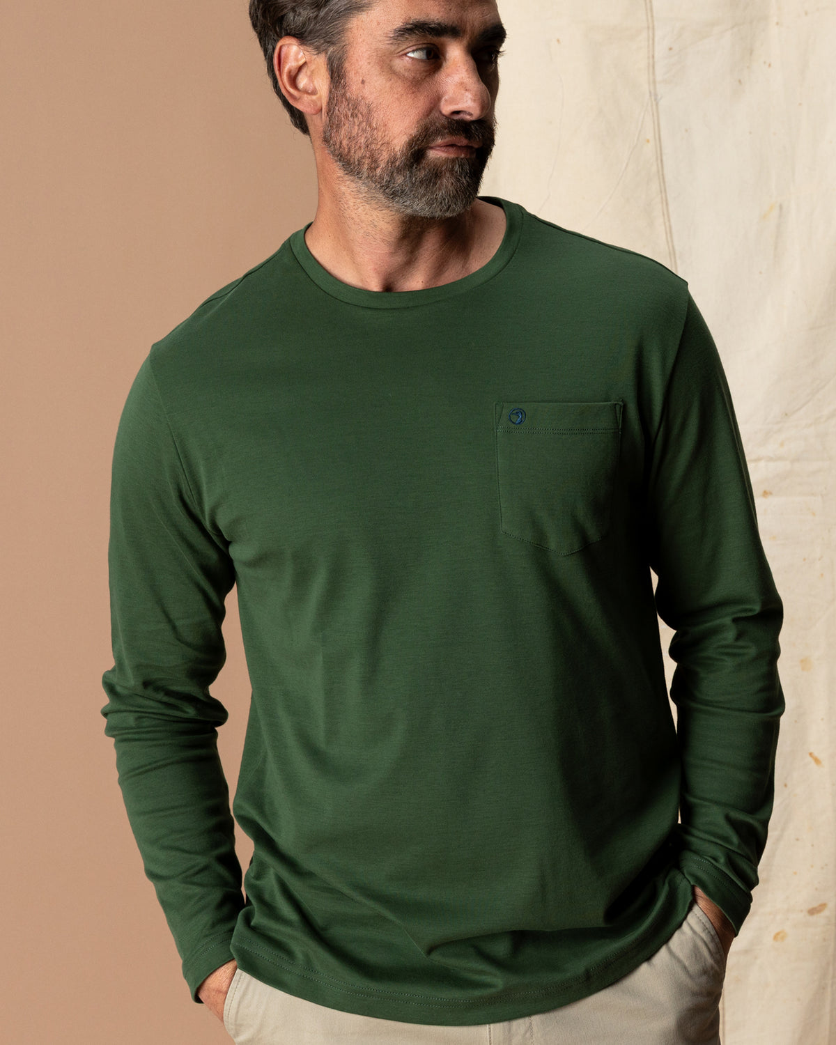 Tindale Pima Cotton Jersey T-Shirt - Pine Grove