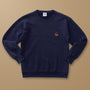 Embroidered Logo Crewneck Sweatshirt M