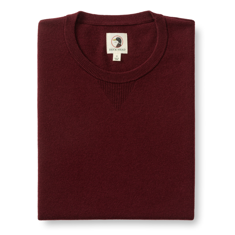 Henson Merino Crewneck Sweater - Fig