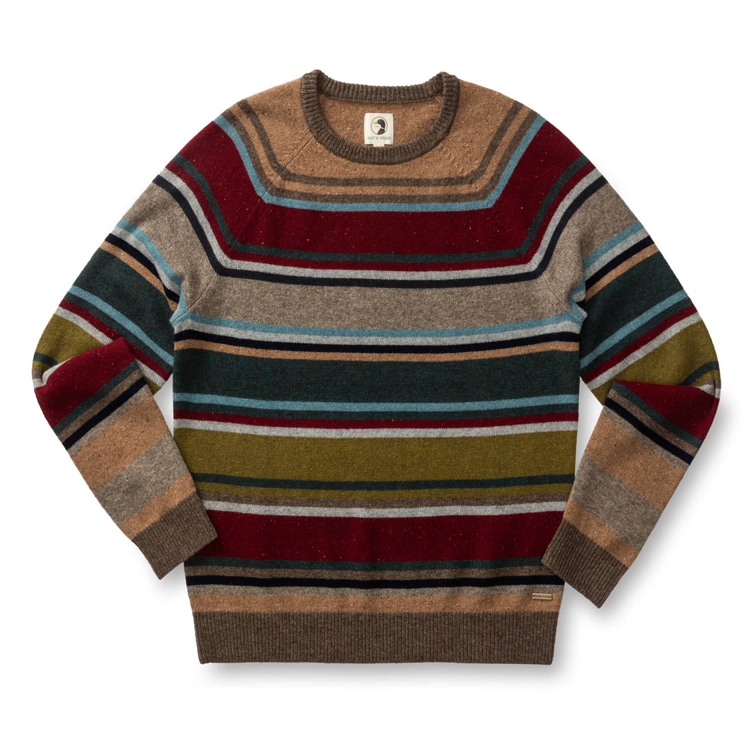 Beckett Stripe Crewneck Sweater - Multi