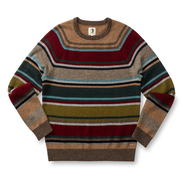 Beckett Stripe Crewneck Sweater - Multi