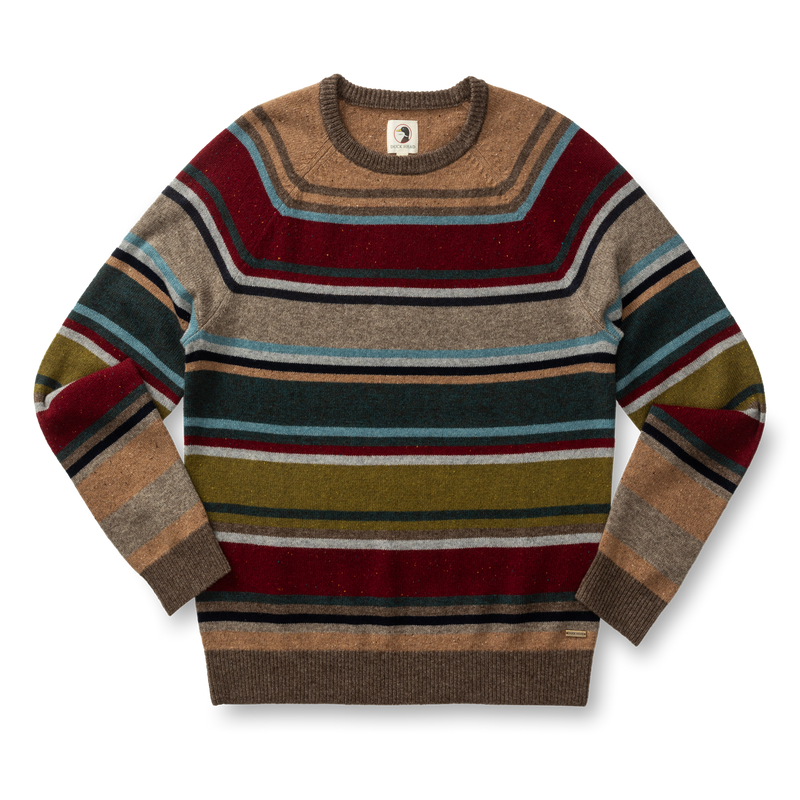Beckett Stripe Crewneck Sweater - Multi