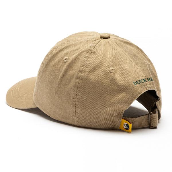 Circle Patch Twill Hat - Khaki