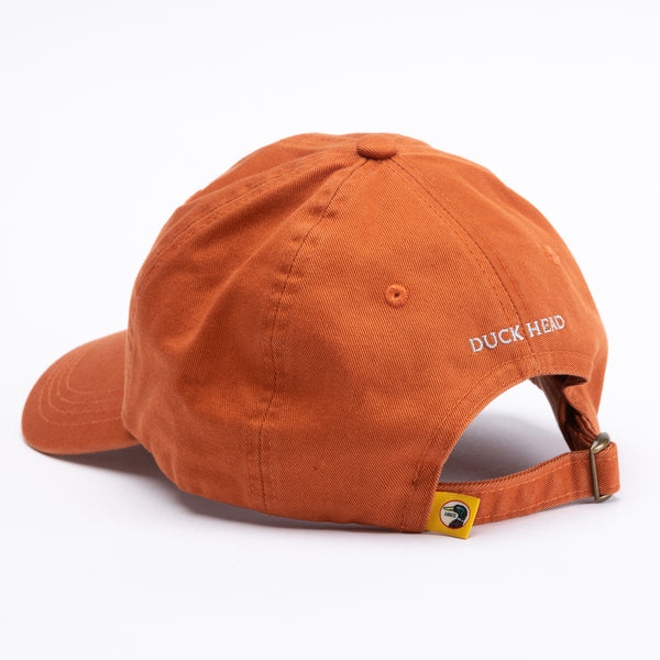 Circle Patch Twill Hat - Rust