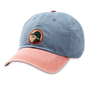 Circle Patch Twill Hat - Stone Blue