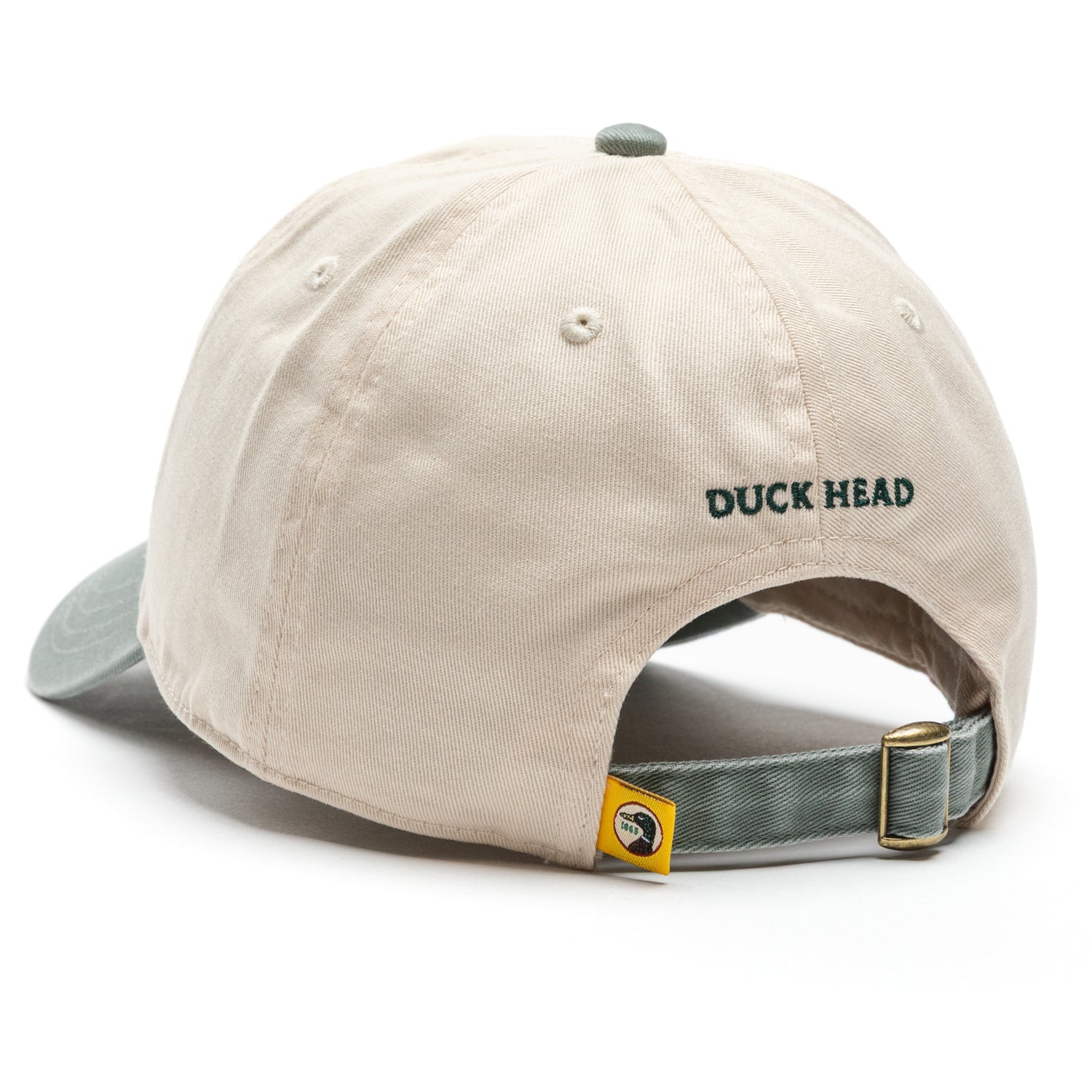 Circle Patch Twill Hat - Cream