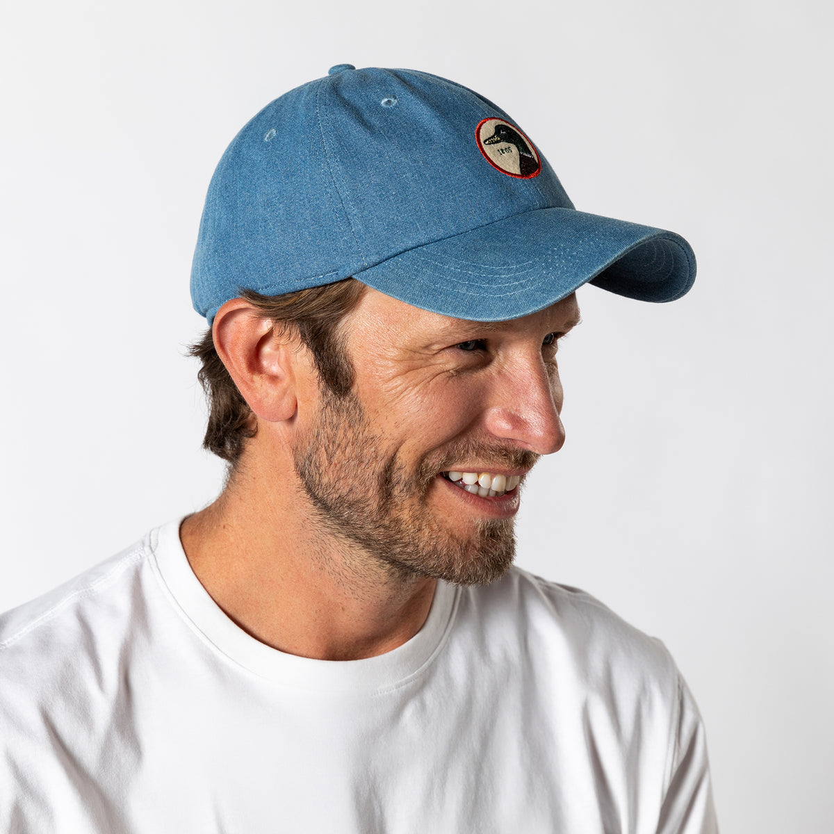 Circle Patch Denim Hat – Duck Head Circle Patch Denim Hat – Duck Head