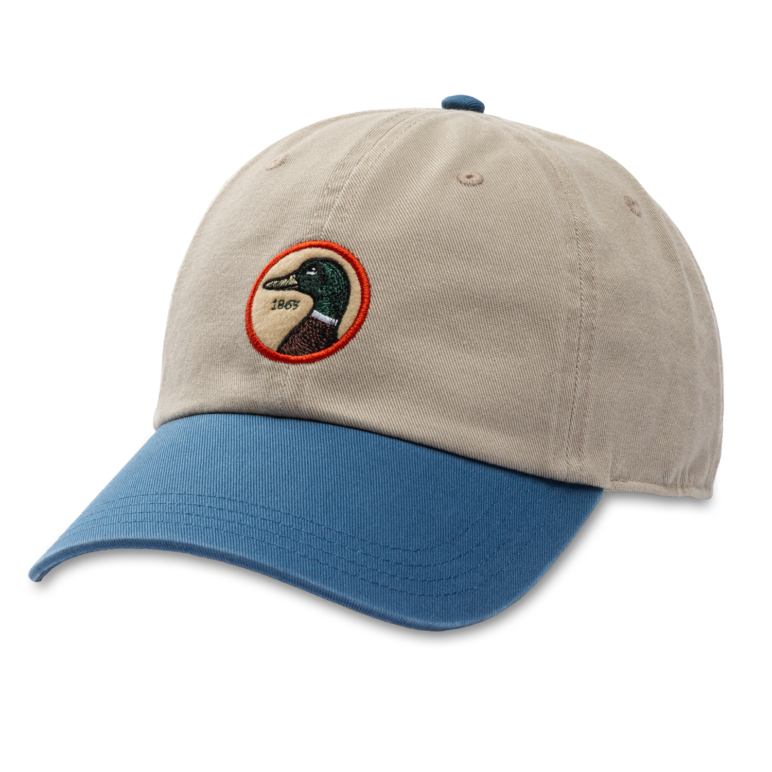 Circle Patch Twill Hat - Feather Grey