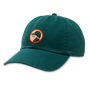 Circle Patch Twill Hat - Forest Green