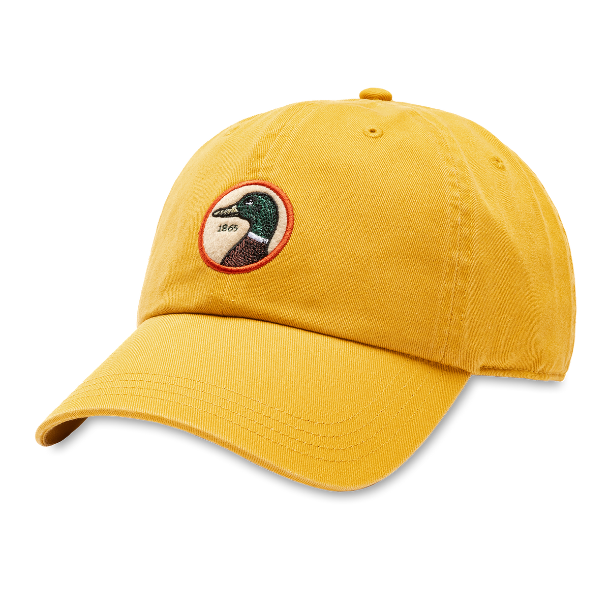 Circle Patch Twill Hat - Goldenrod – Duck Head