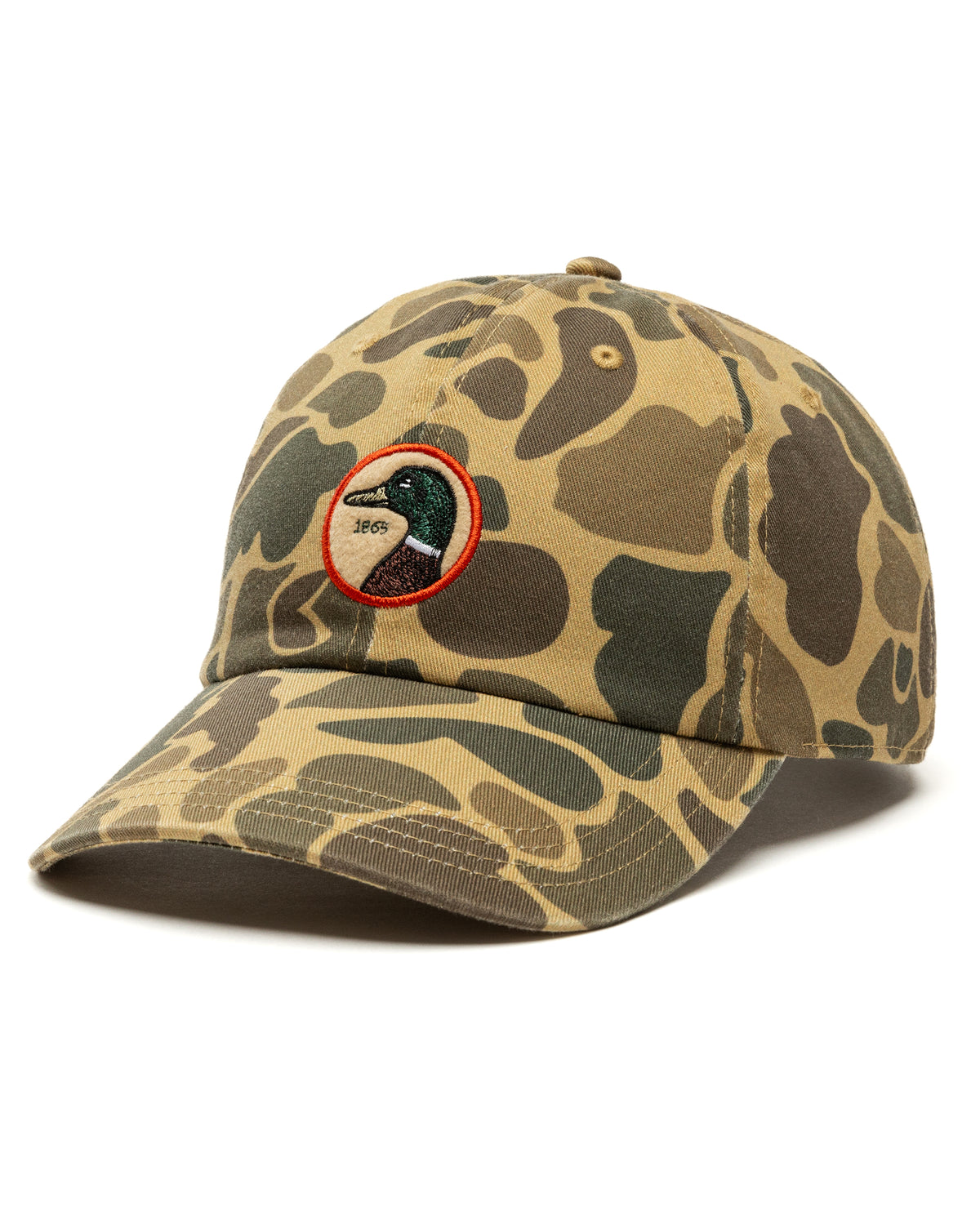 Circle Patch Twill Hat - Camo