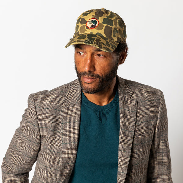 Circle Patch Twill Hat - Camo