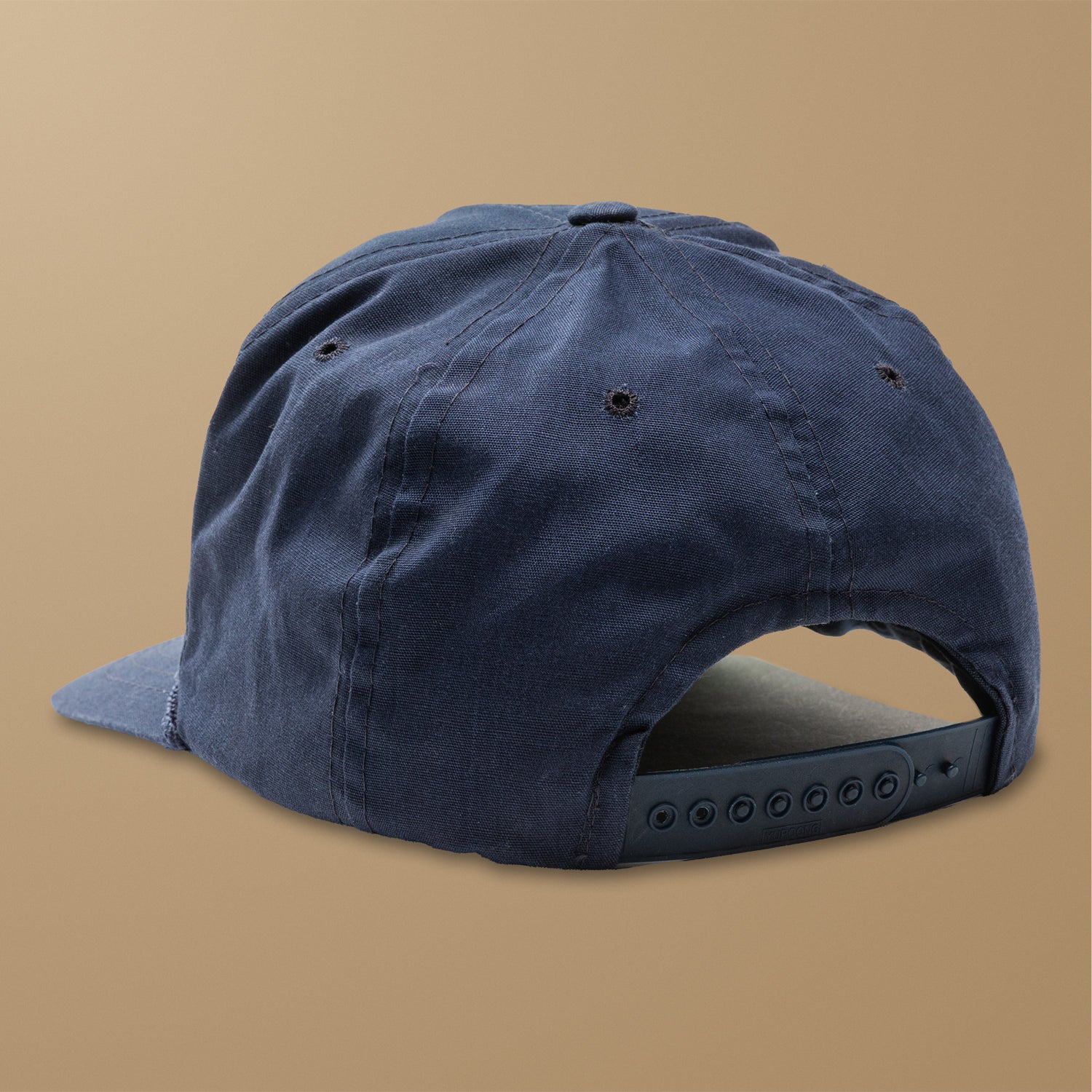 Dark Indigo 5-Panel Unstructured Rope Hat