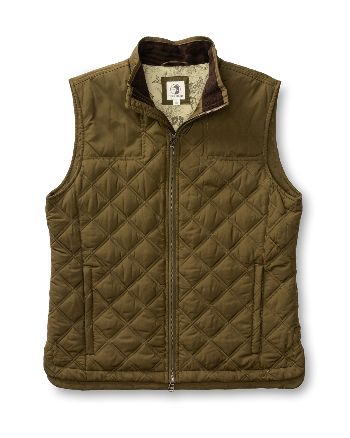 Fremont Sport Performance Quilted Vest - Dark Olive