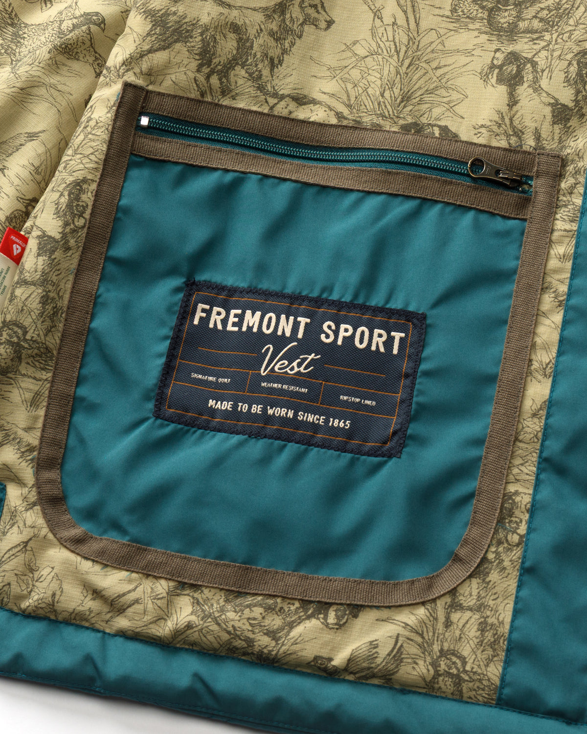 Fremont Sport Performance Quilted Vest - Midnight Teal