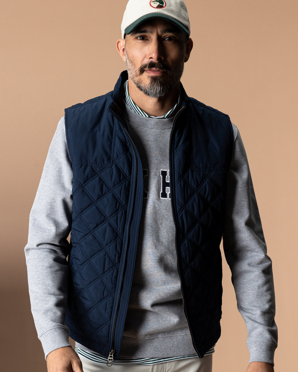 Fremont Sport Performance Quilted Vest - Deep Navy
