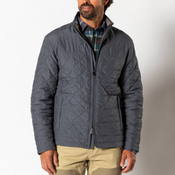 Fremont Sport Performance Quilted Jacket - Ocean Grey