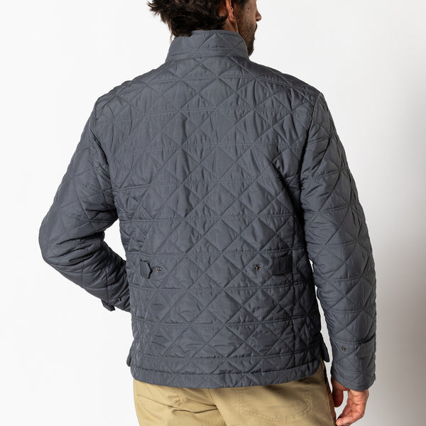 Fremont Sport Performance Quilted Jacket - Ocean Grey