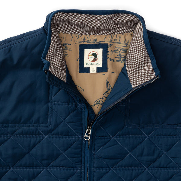 Fremont Sport Performance Quilted Jacket - Royal Navy