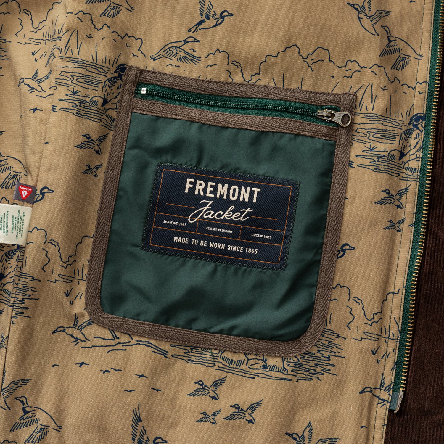 Fremont Lodge Performance Quilted Jacket - Spruce Green