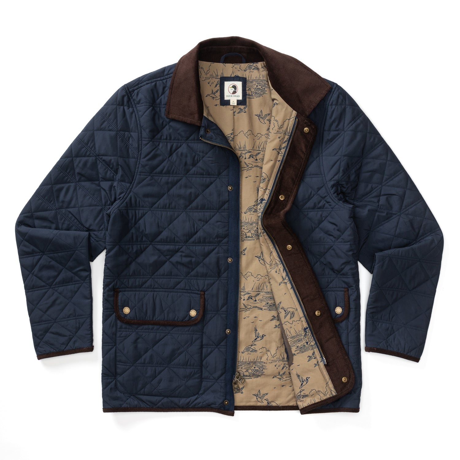 Fremont Lodge Performance Quilted Jacket - Navy