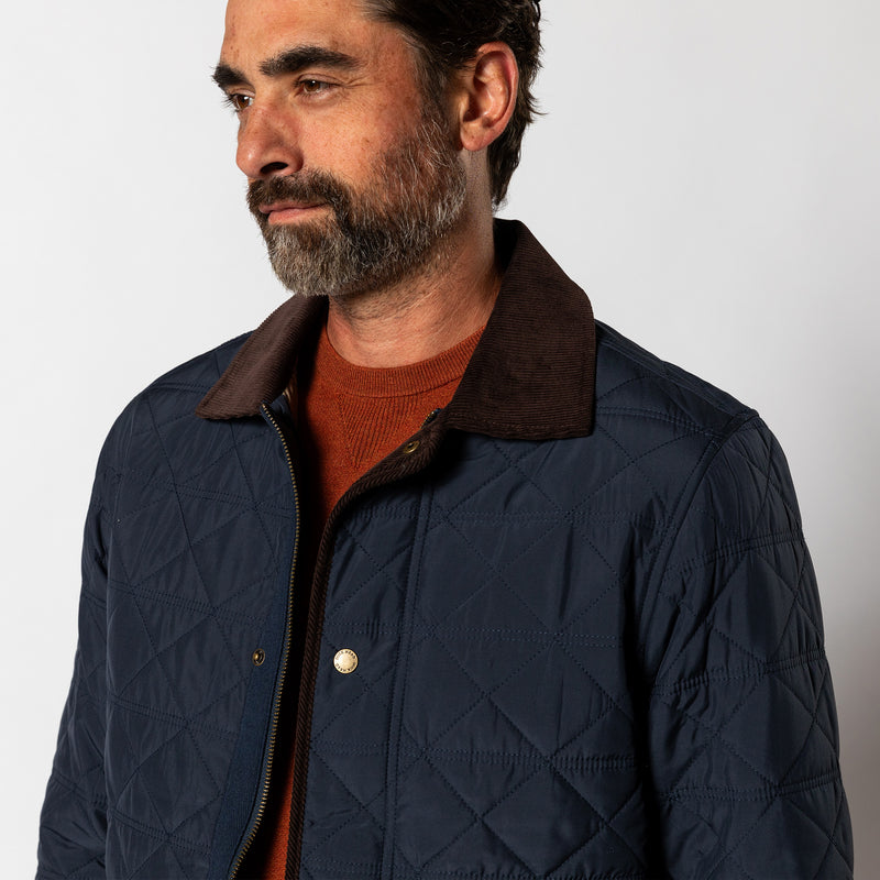Fremont Lodge Performance Quilted Jacket - Navy
