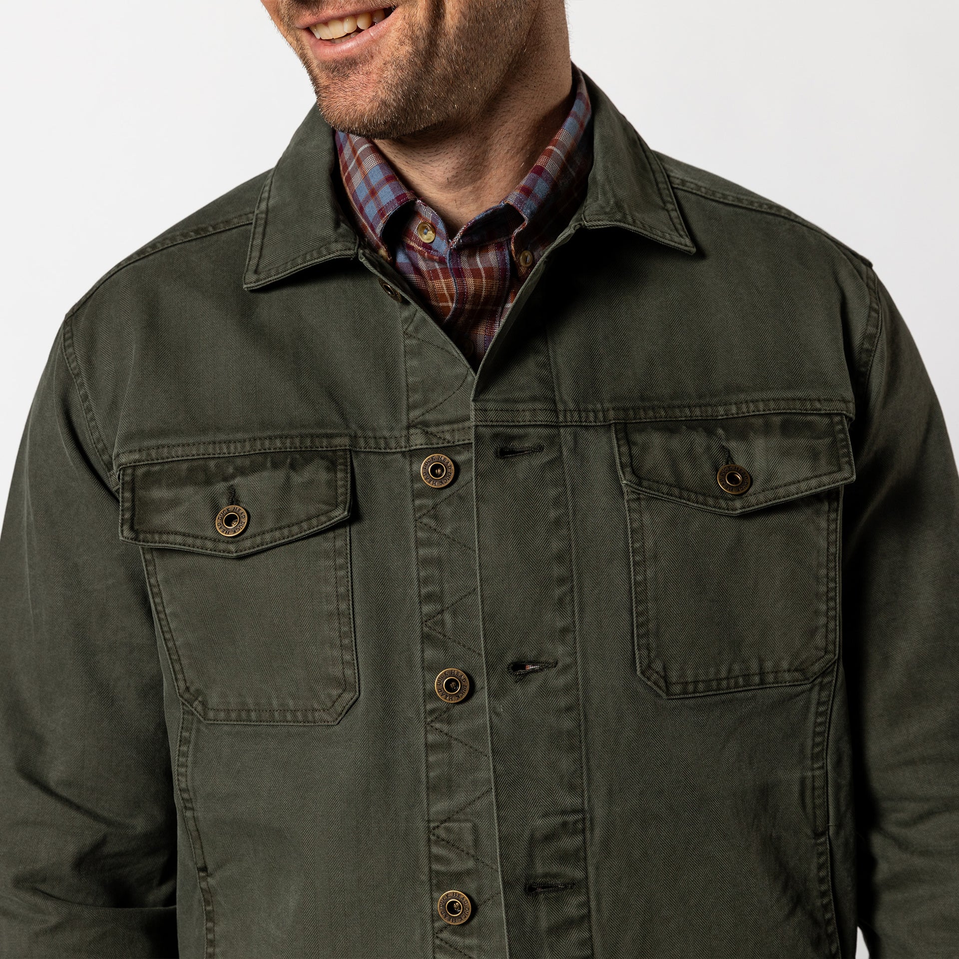 Trucker Jacket - Deep Olive