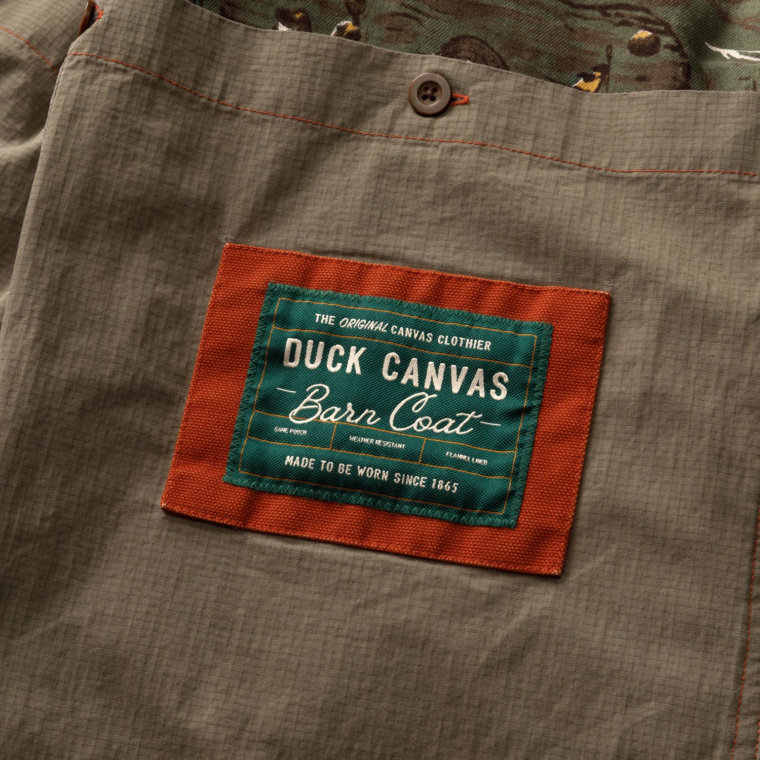 Duck Canvas Barn Coat - Brandy Brown