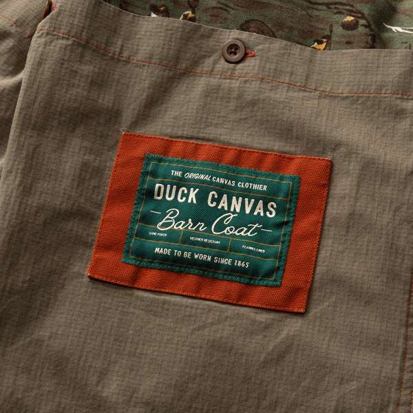 Duck Canvas Barn Coat - Brandy Brown