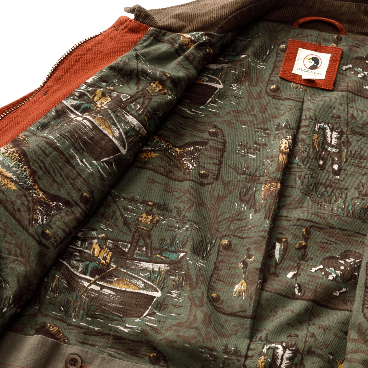 Duck Canvas Barn Coat - Brandy Brown