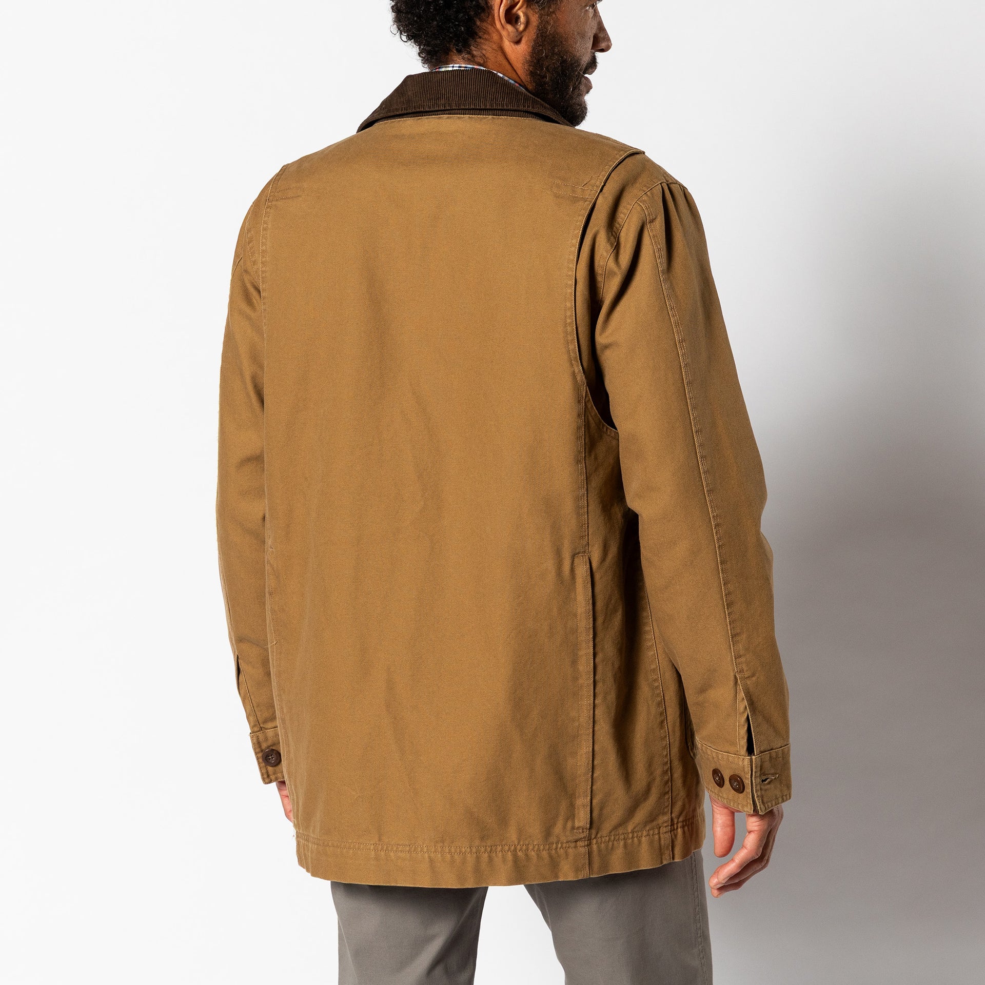Duck Canvas Barn Coat - Dull Gold