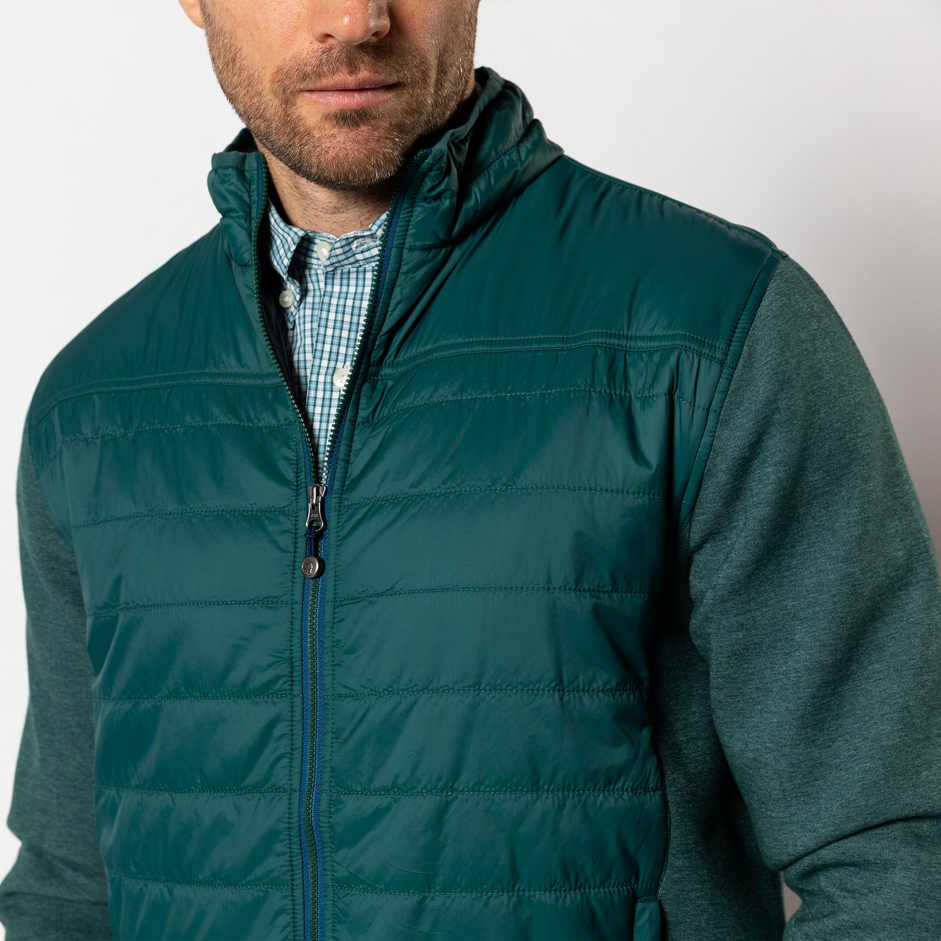 Ridgeland Performance Quilted Jacket - Emerald Green