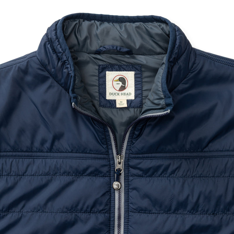 Ridgeland Performance Quilted Jacket - Navy